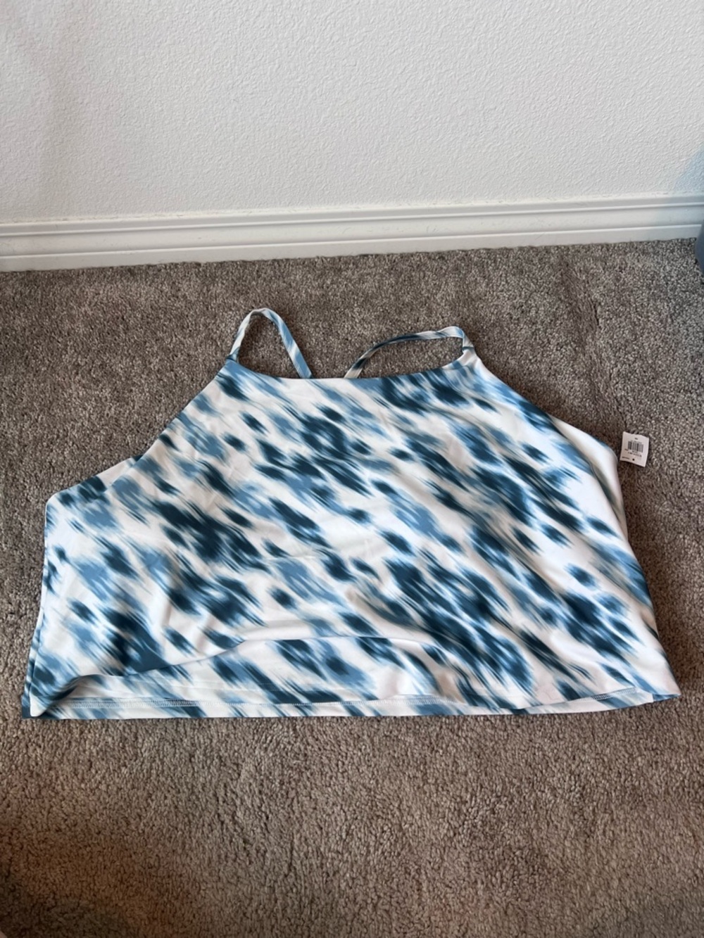 NWT Old Navy PowerSoft High-Neck Crop Sports Bra - Size 4X